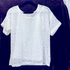 White net sexy blouse